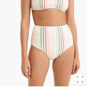 J. Crew Seer Sucker Bathing Suit